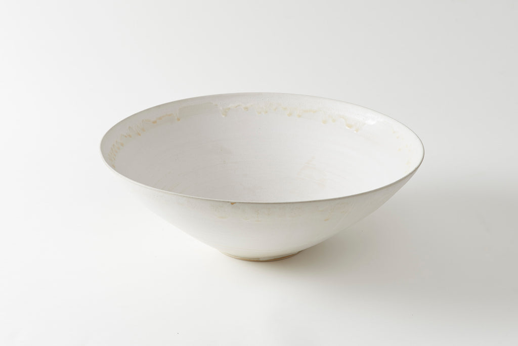 Christiane Perrochon White Beige Extra Large Bowl