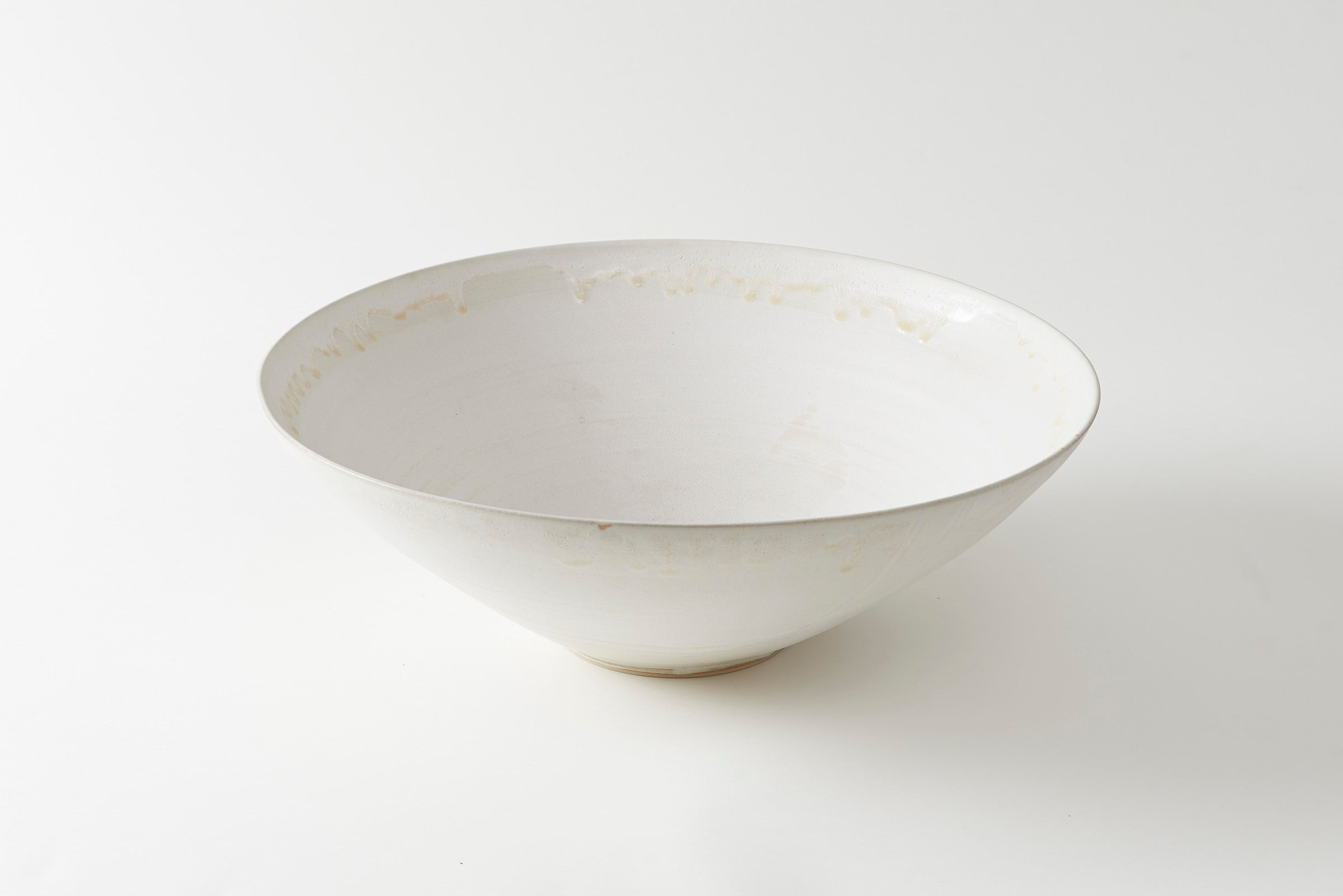Christiane Perrochon White Beige Extra Large Bowl