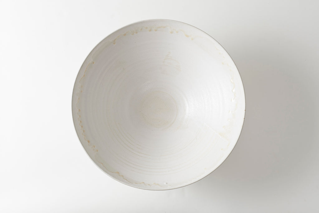 Christiane Perrochon White Beige Extra Large Bowl