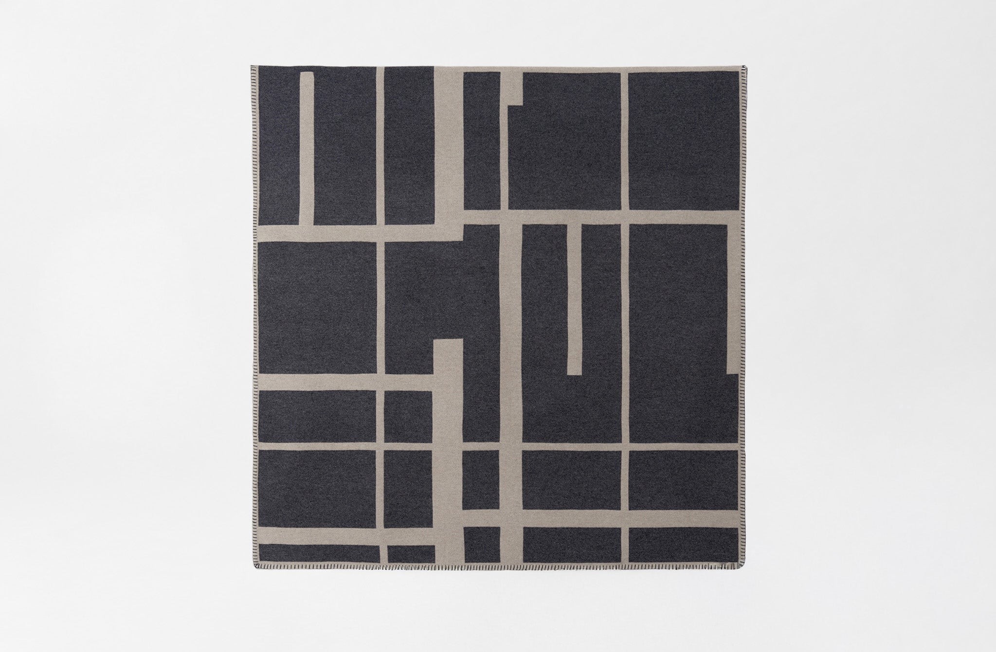 Gray LC2 Throw Blanket