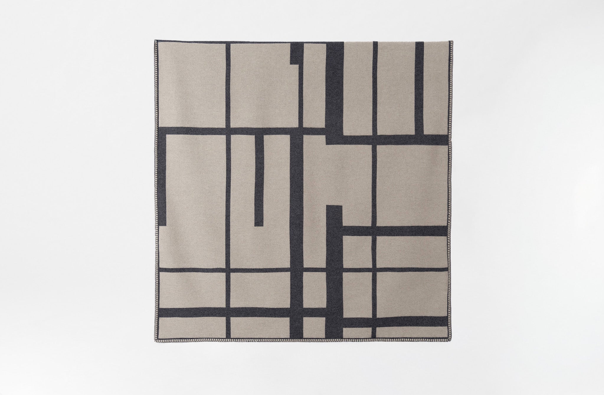 Gray LC2 Throw Blanket