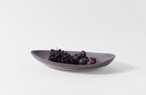 Christiane perrochon dark violet extra large oval dish