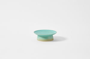 Christiane Perrochon extra small turquoise cake stand