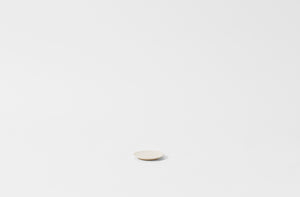 Christiane Perrochon powder white beige tiny plate.