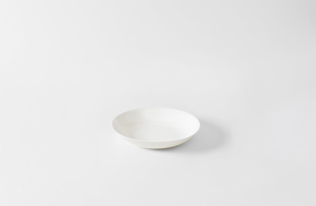 Pure White China Soup Bowl