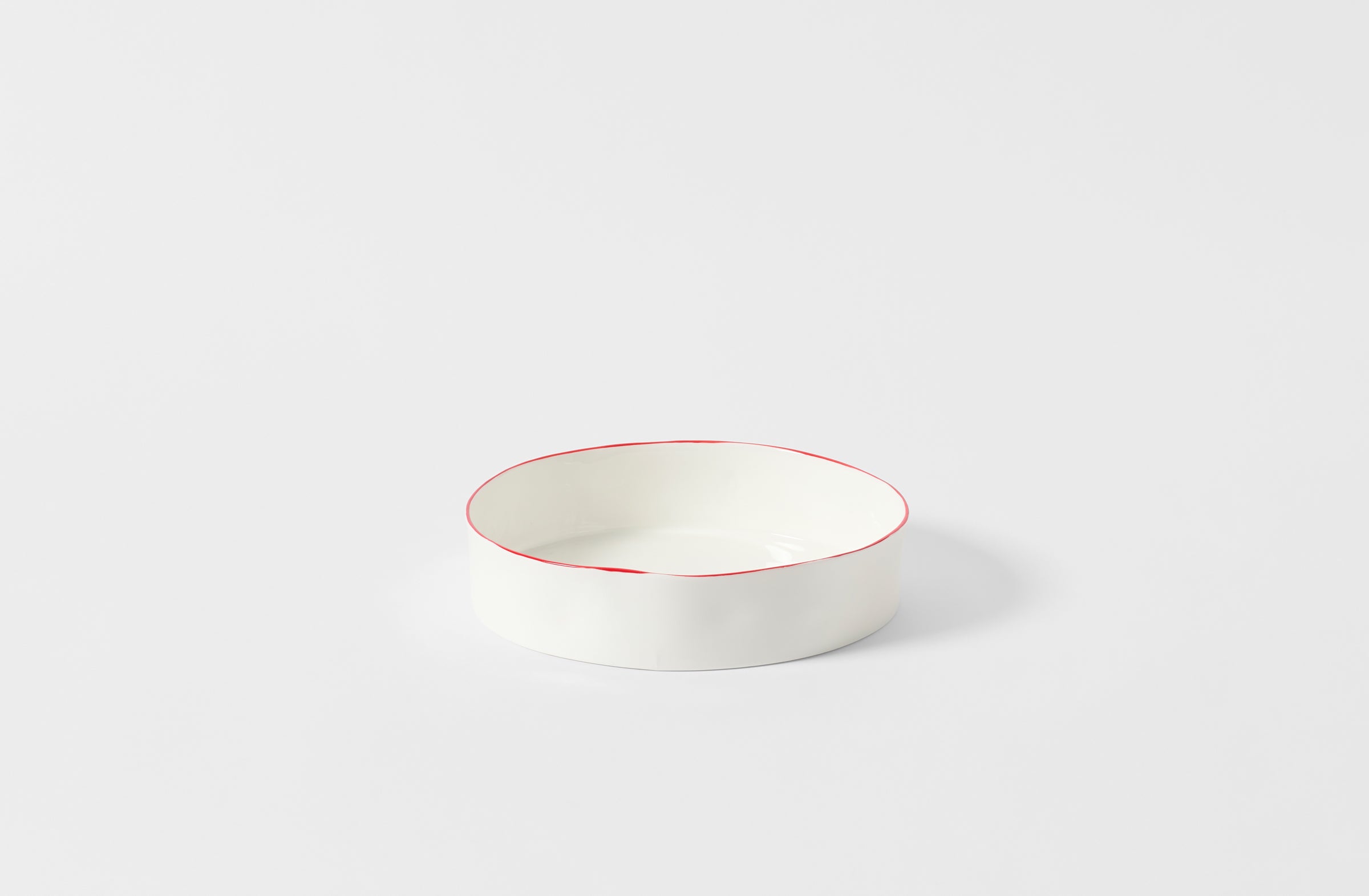 Feldspar Studio Red Rim Large Nesting Bowl
