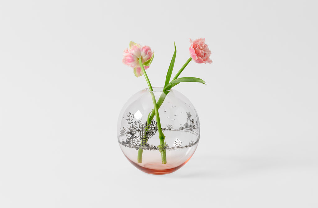 Lobmeyr Chinoiserie Rosalin Vase