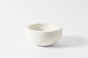 Michael Verheyden white concrete bowl 
