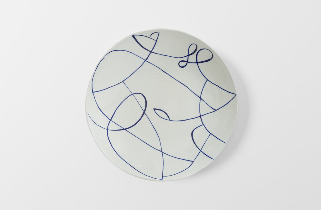 Script Porcelain Bowl #1