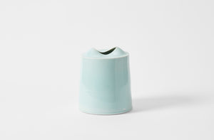 Tanya Gomez medium celadon vessel.