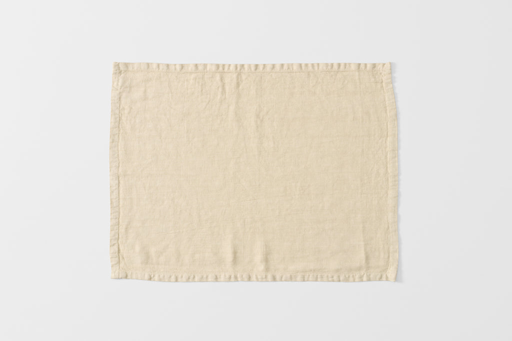 R+D Lab Beige Linen Placemat