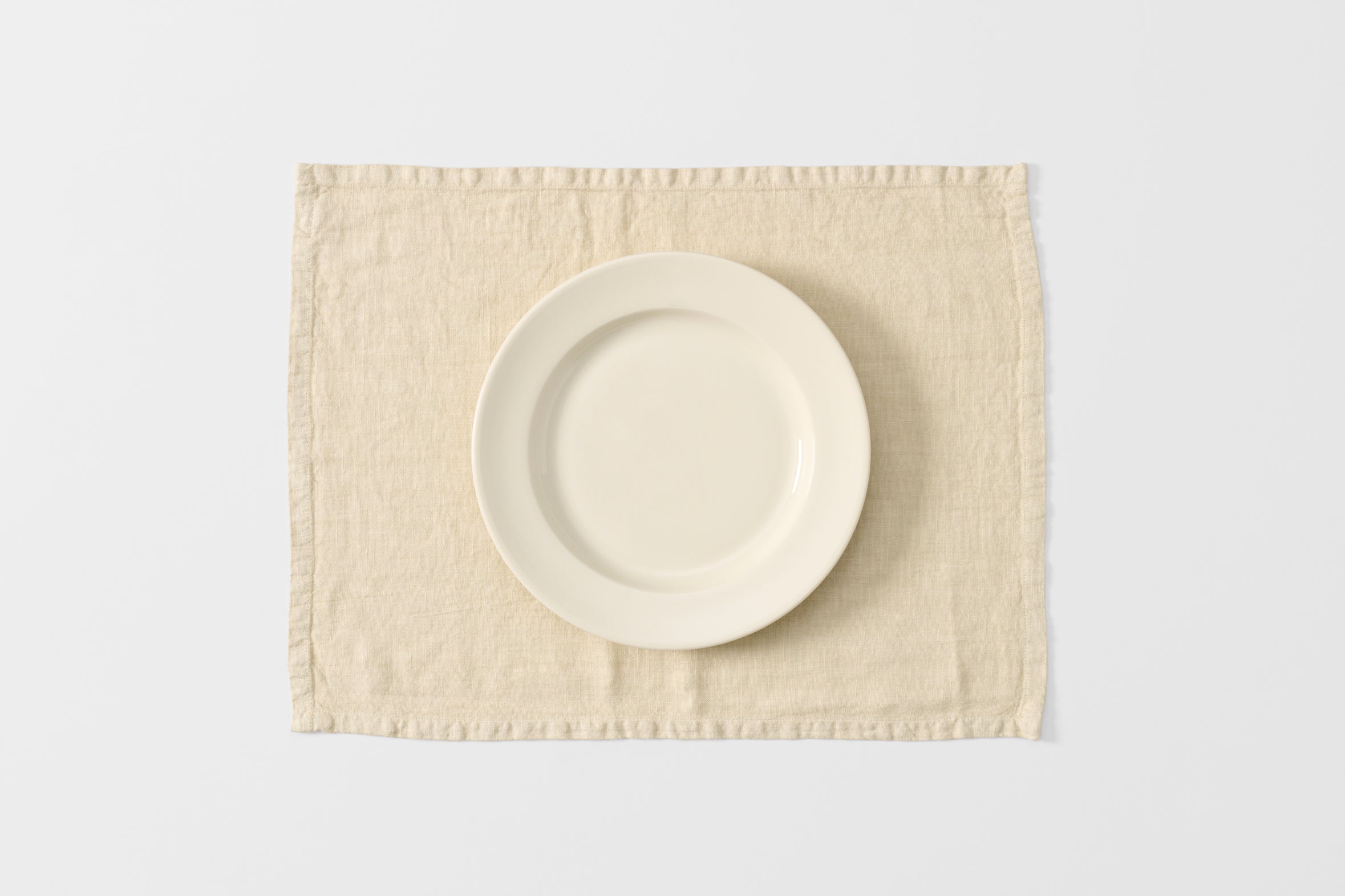R+D Lab Beige Linen Placemat