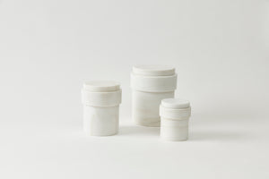 Michaël Verheyden for MARCH White Marble Containers