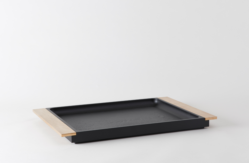 Bronze serving discount tray