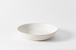 Christiane Perrochon White Beige Extra Large Low Bowl
