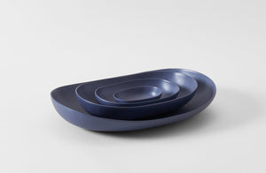 Rina Menardi Dark Blue Oval Dishes