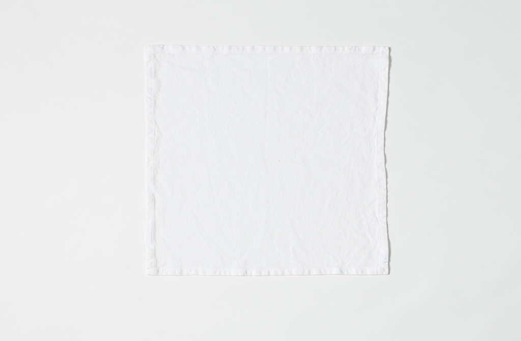 Washed Linen White Napkin
