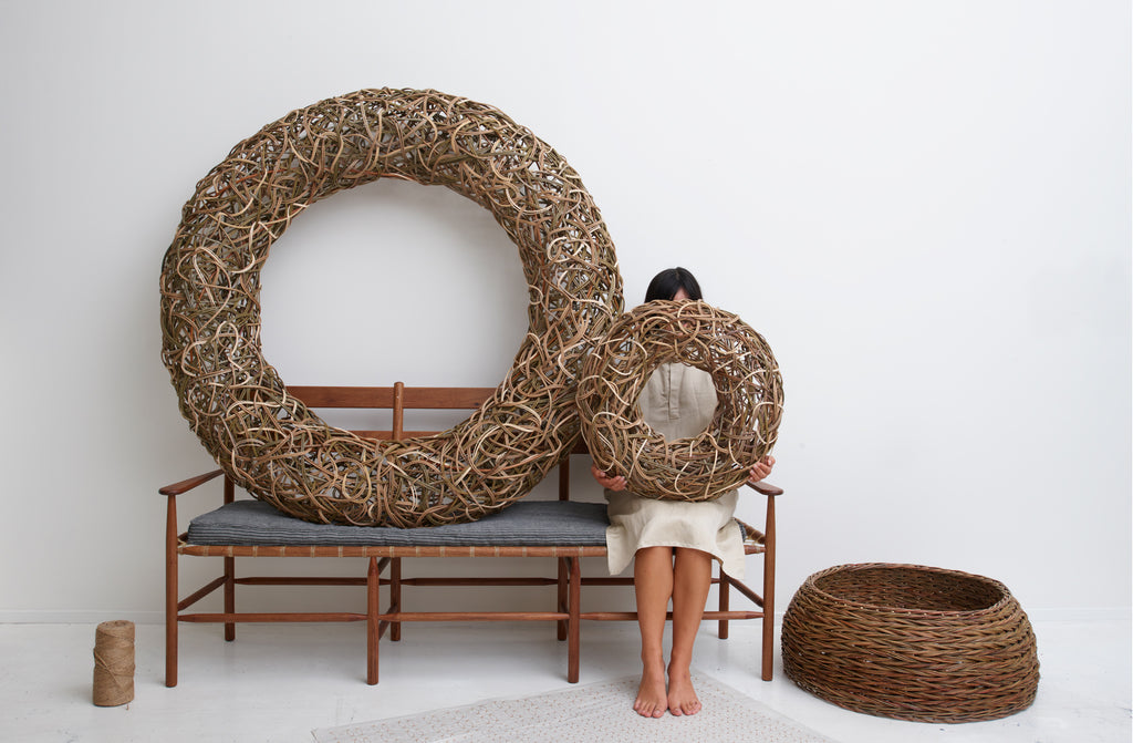 Studio AMOS Large Random Woven Wreath