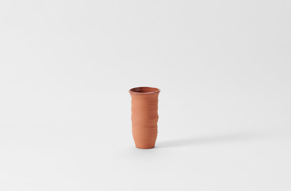 Frances Palmer Terracotta Squash Vase