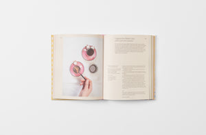 La vita dolce italian inspirted desserts cookbook open to recipe page