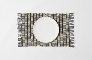 Antonia Woven Dusk and Natural Placemat