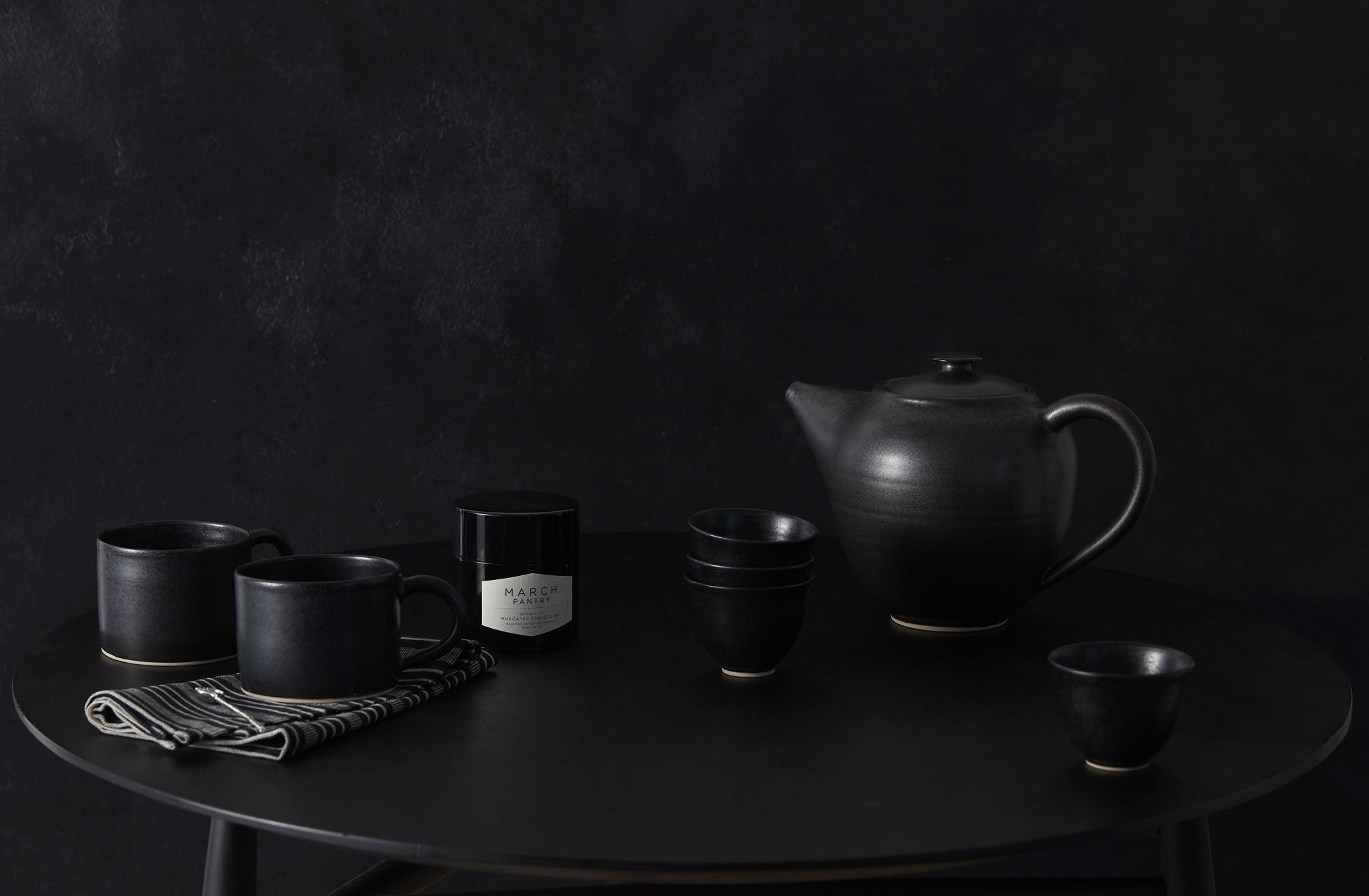 Christiane Perrochon Black Small Teapot