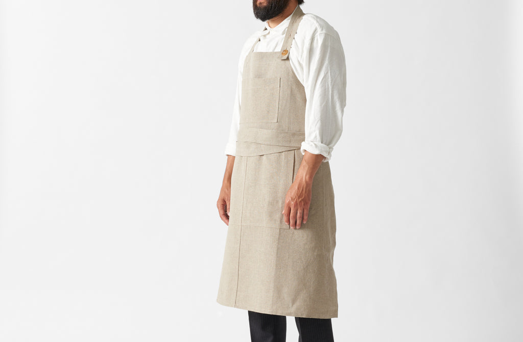 At Work Linen Utility Apron