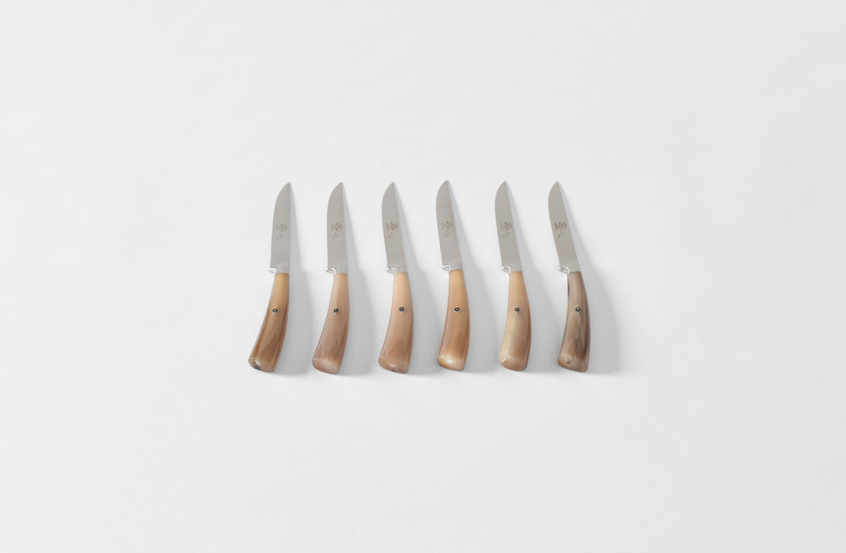 Berti White-Handled Italian Kitchen Knives, Handmade | Food52