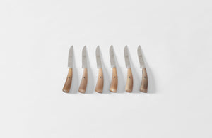 Berti Ox Horn Steak Knives Set of 6