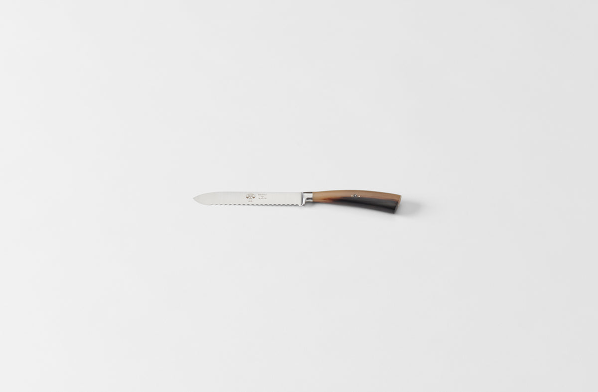 Berti Tomato Knife with White Lucite Handle - Jung Lee NY