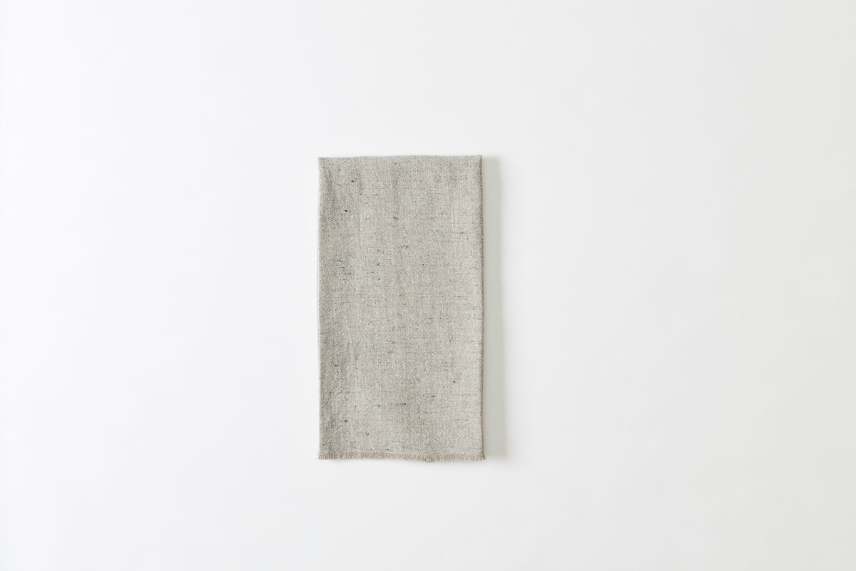 Boxwood Linen Nubby Stonewashed Kitchen Towel