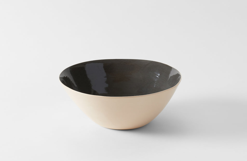 Brickett Davda Black Medium Deep Bowl