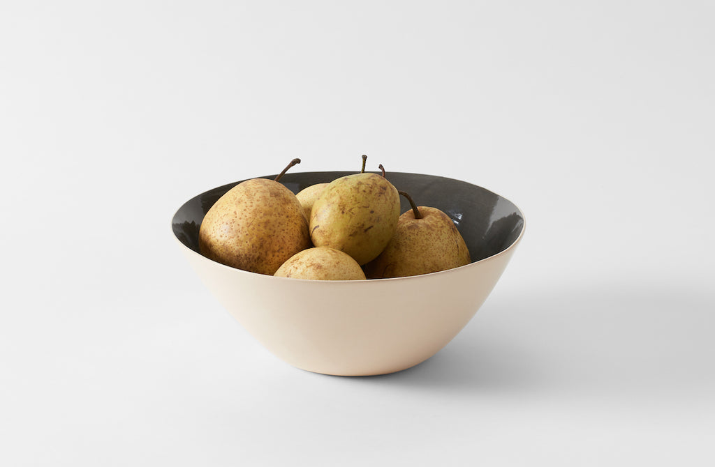 Brickett Davda Black Medium Deep Bowl