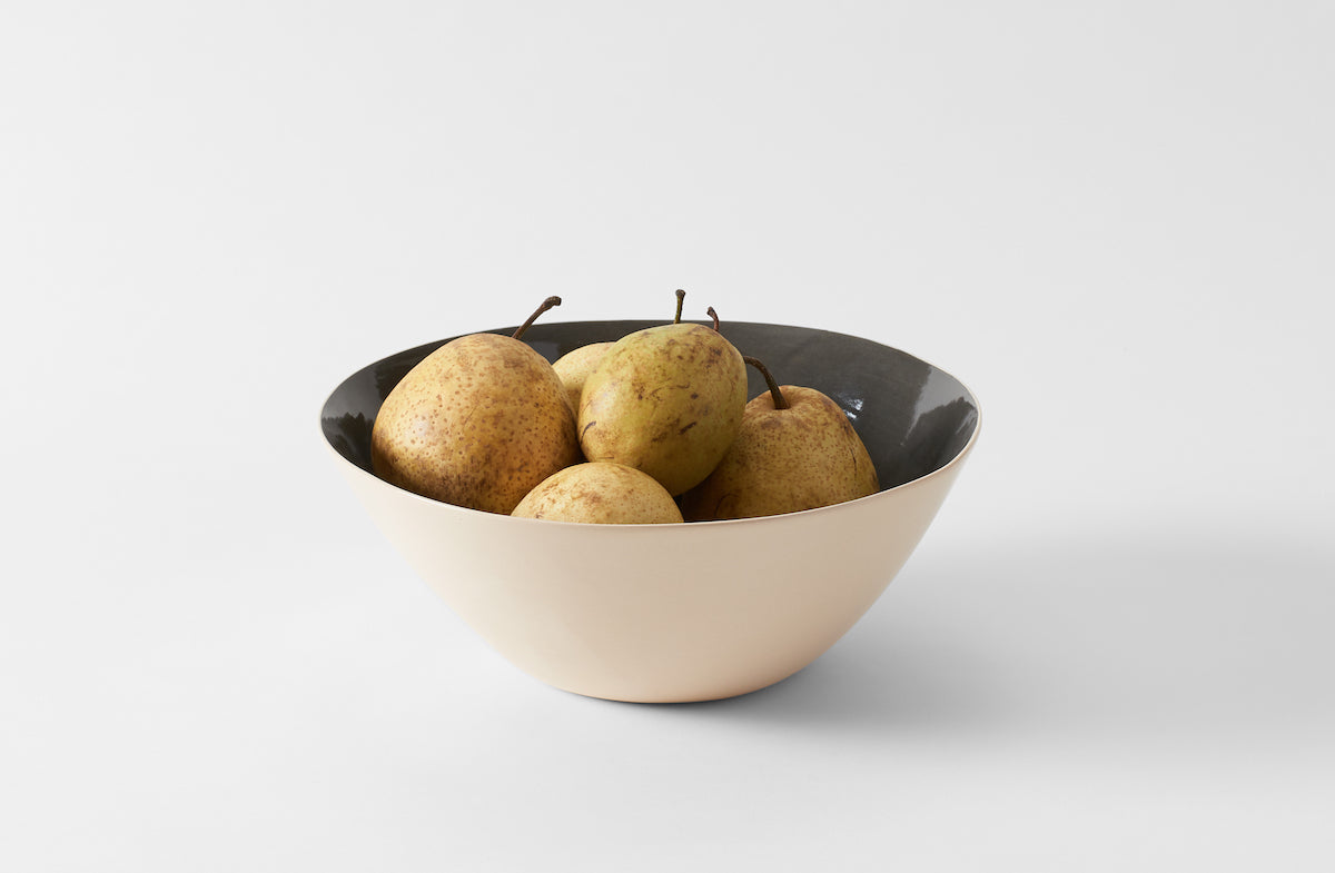 Brickett Davda Black Medium Deep Bowl