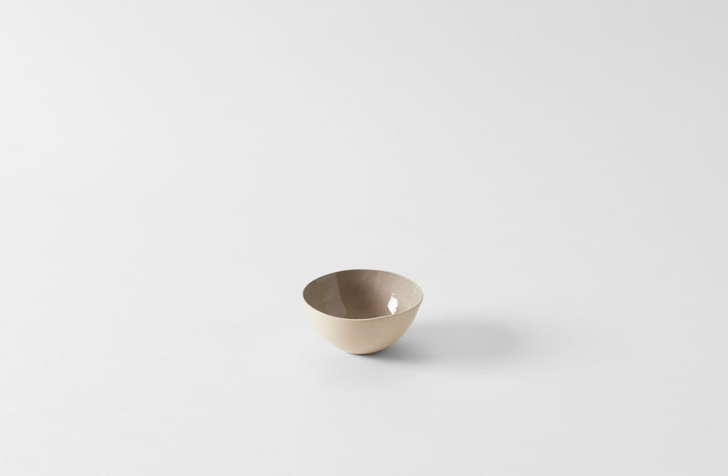 Brickett Davda Taupe Rice Bowl