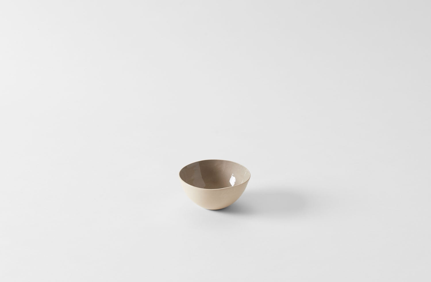 Brickett Davda Taupe Rice Bowl