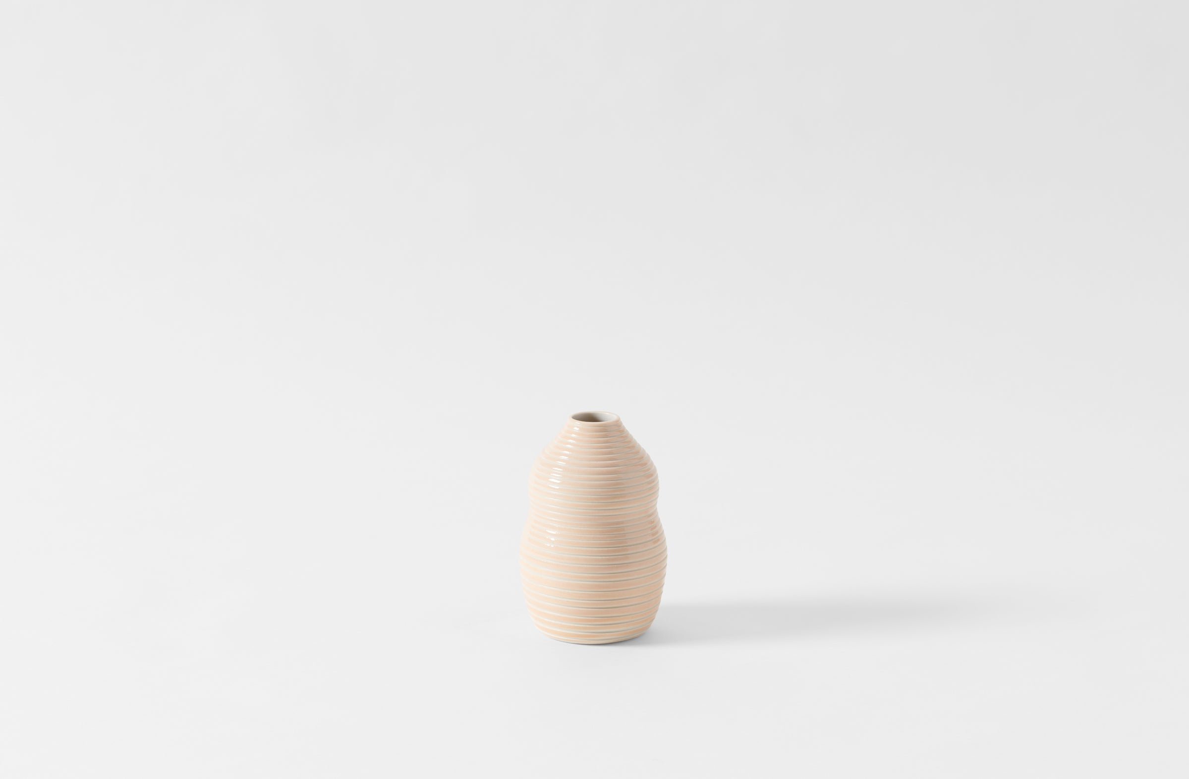 peach vase