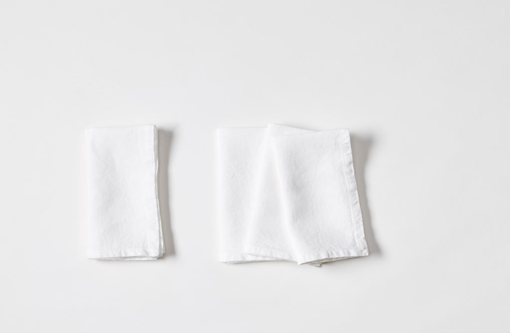 Washed Linen White Napkin