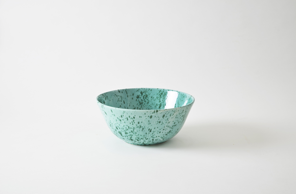Sicily Ceramic Serving Bowl, Green