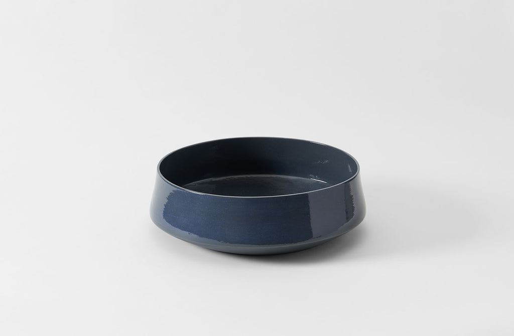 Materia Graphite Porcelain Cirque Large Bowl