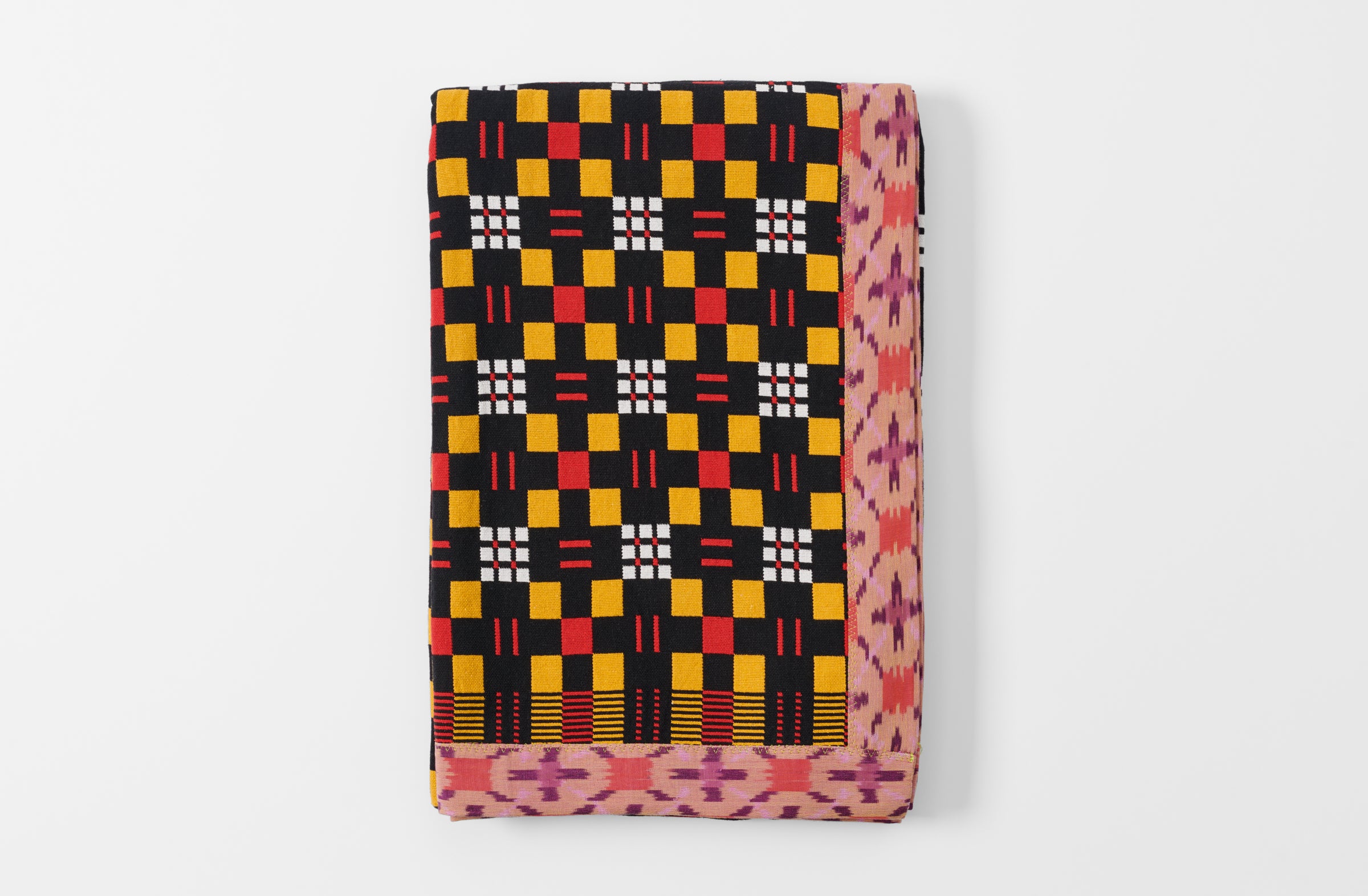 Gregory Parkinson Paprika Spice Check Throw Blanket