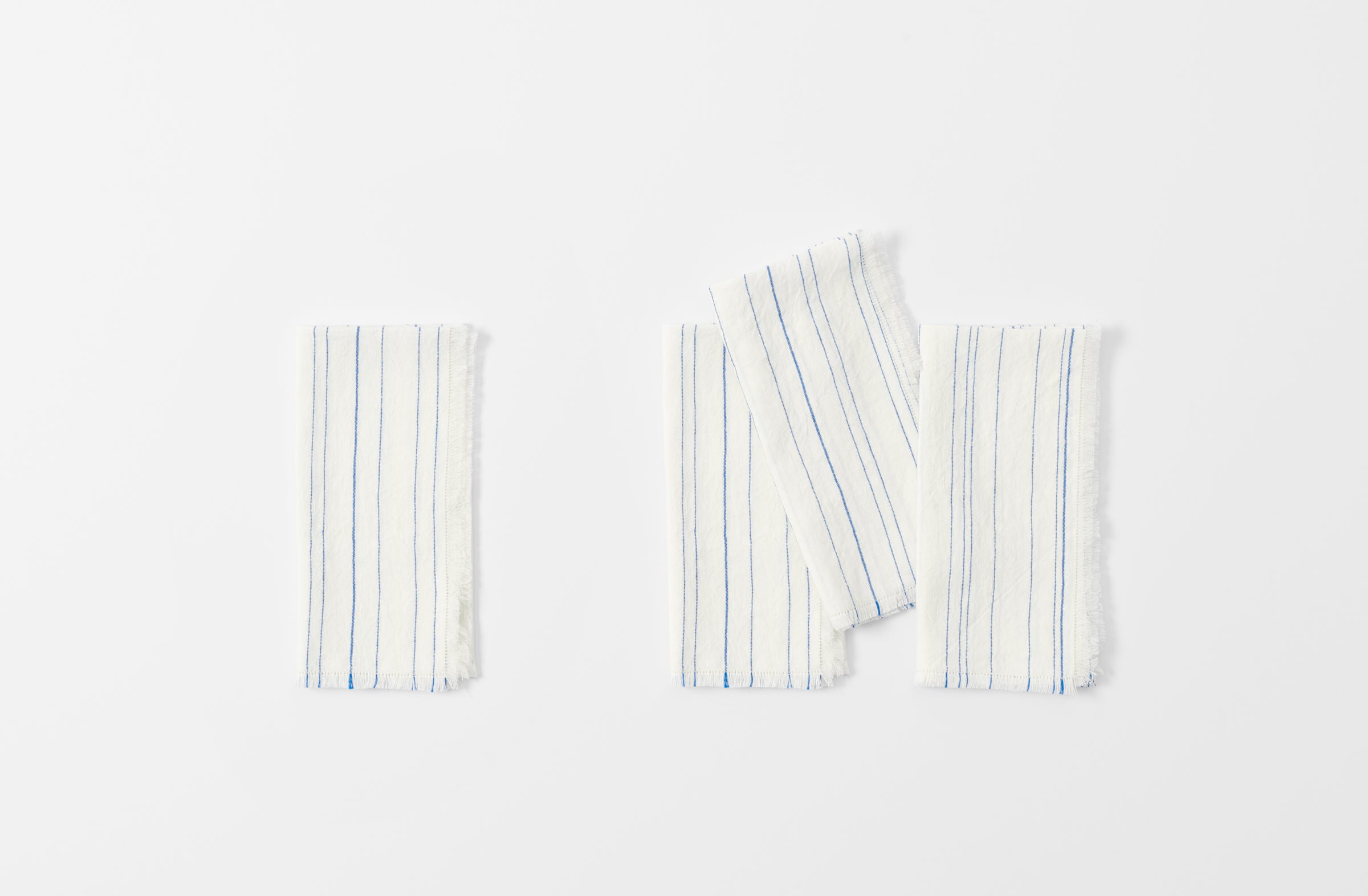 Greta Cobalt Stripe Napkin