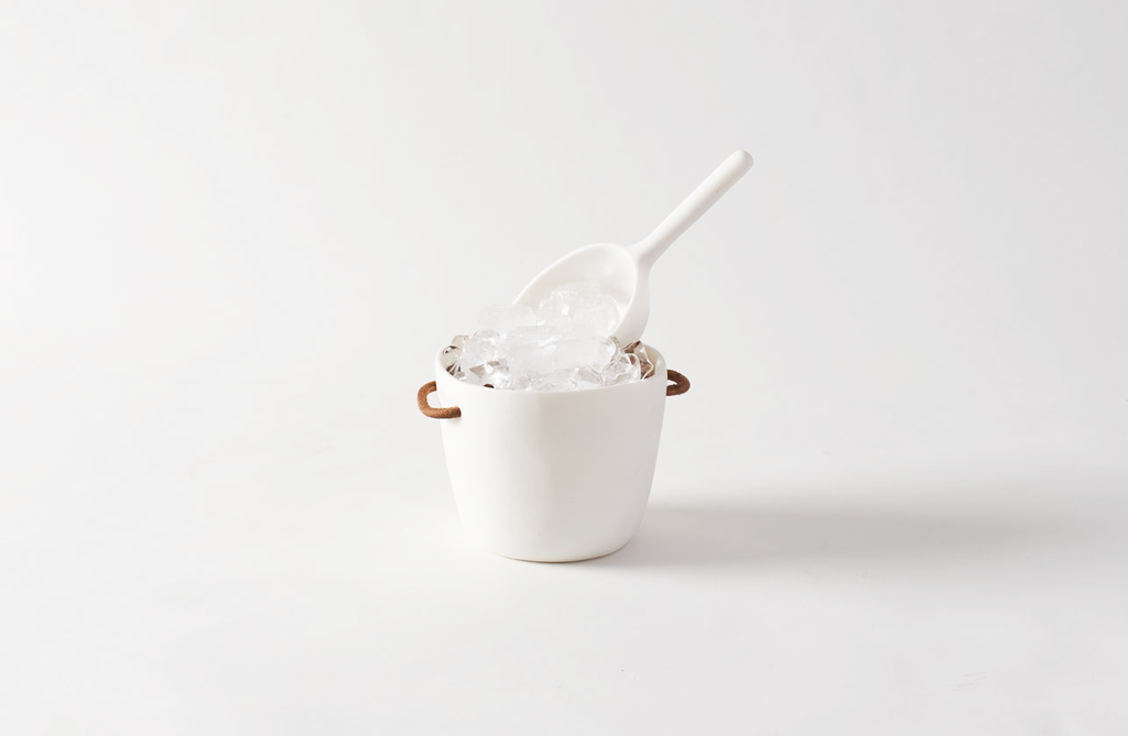 Tina Frey Small White Ice Bucket