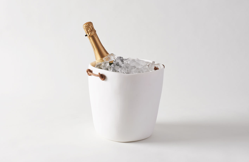 Tina Frey Large White Champagne Bucket – MARCH
