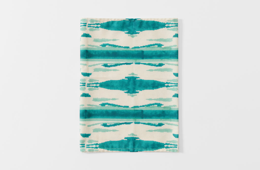 Lisa Corti Flame Peacock Veronese Table Runner