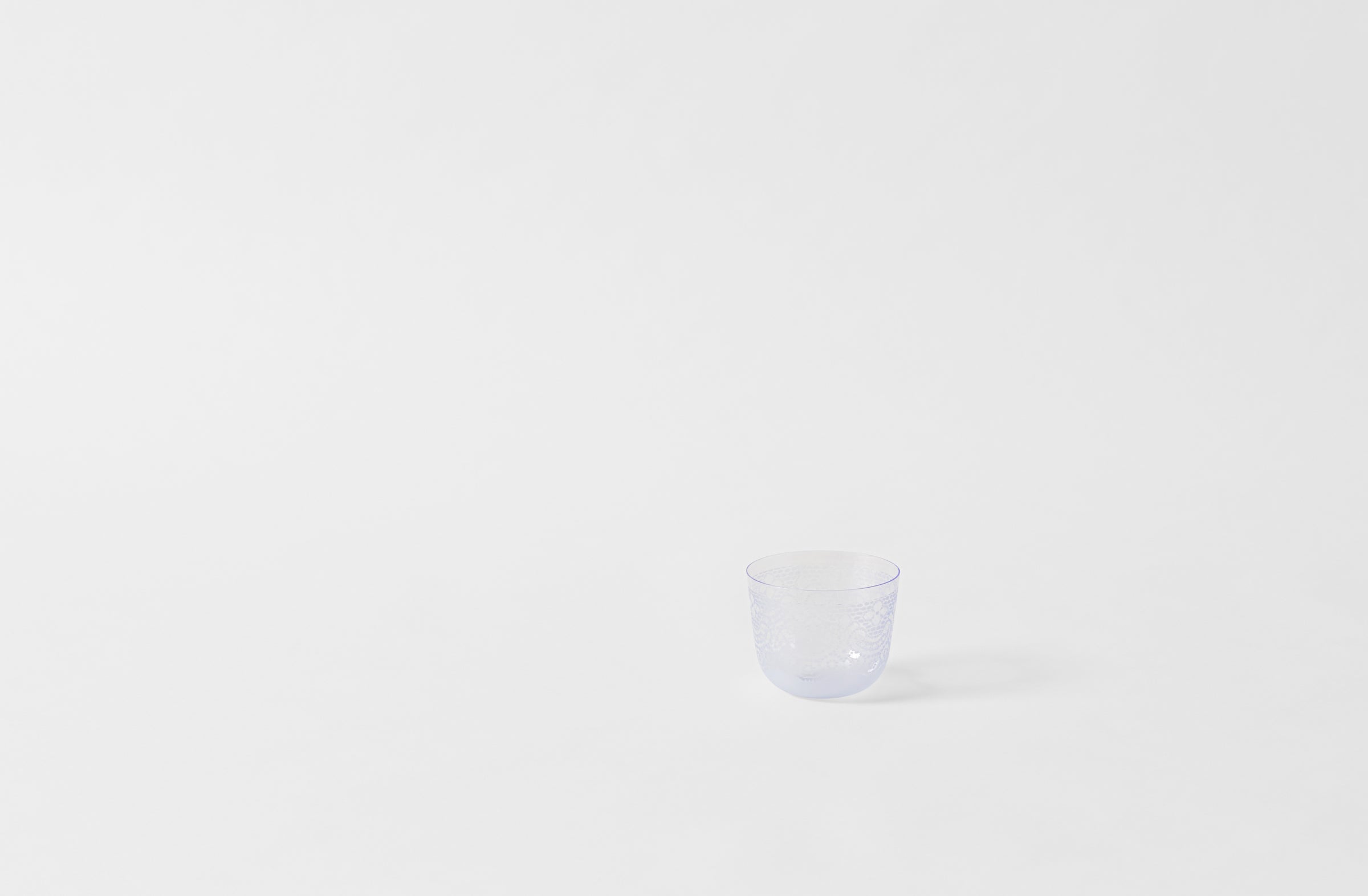 single lobmeyr viennese lace engraved violet alpha tumbler