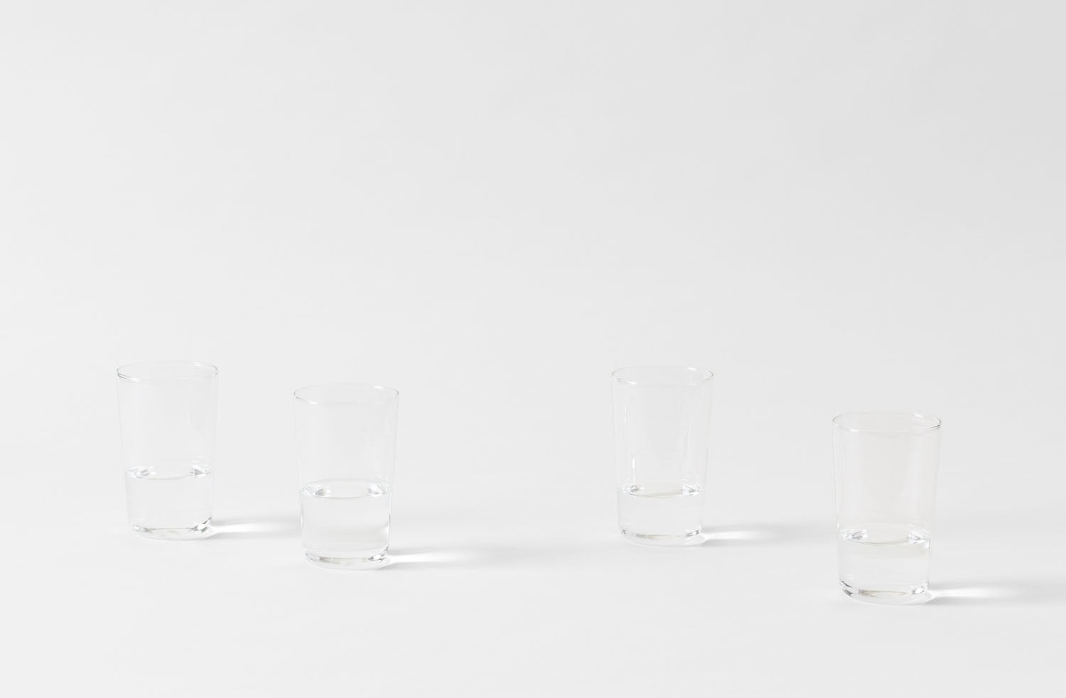 R+D Lab Luisa Clear Water Glass