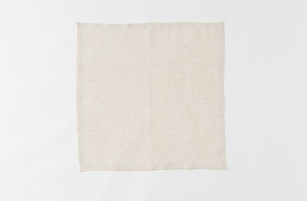 MARCH Oat Irish Linen Hemstitch Napkin