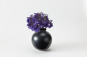 Christiane Perrochon Black Large Boule Vase