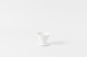 porcelain white coffee filter